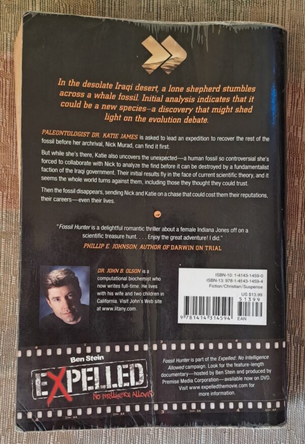 Fossil Hunter – John B. Olson secondhand book