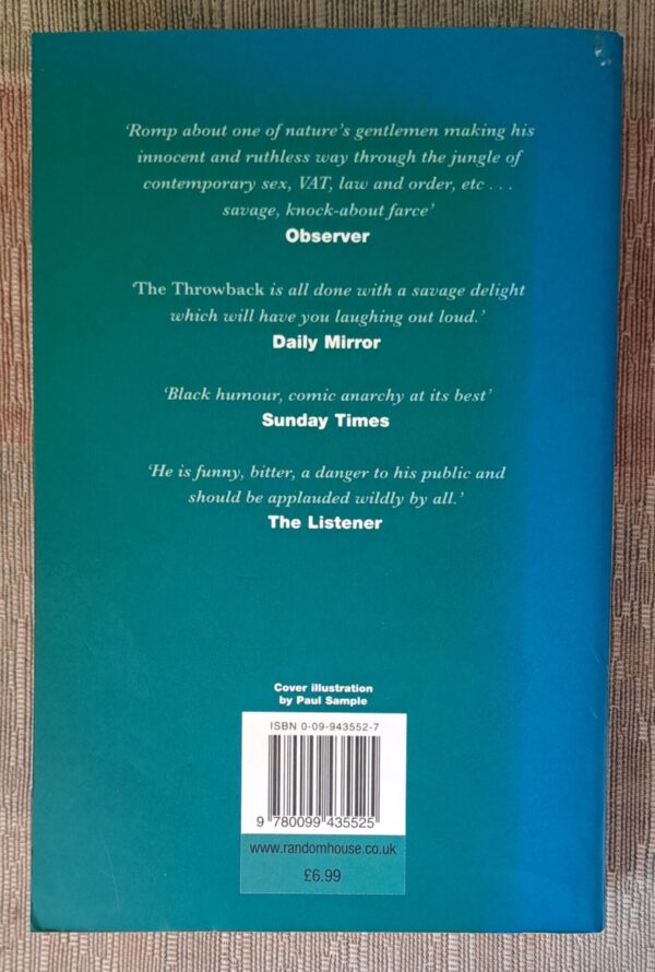 The Throwback – Tom Sharpe secondhand book