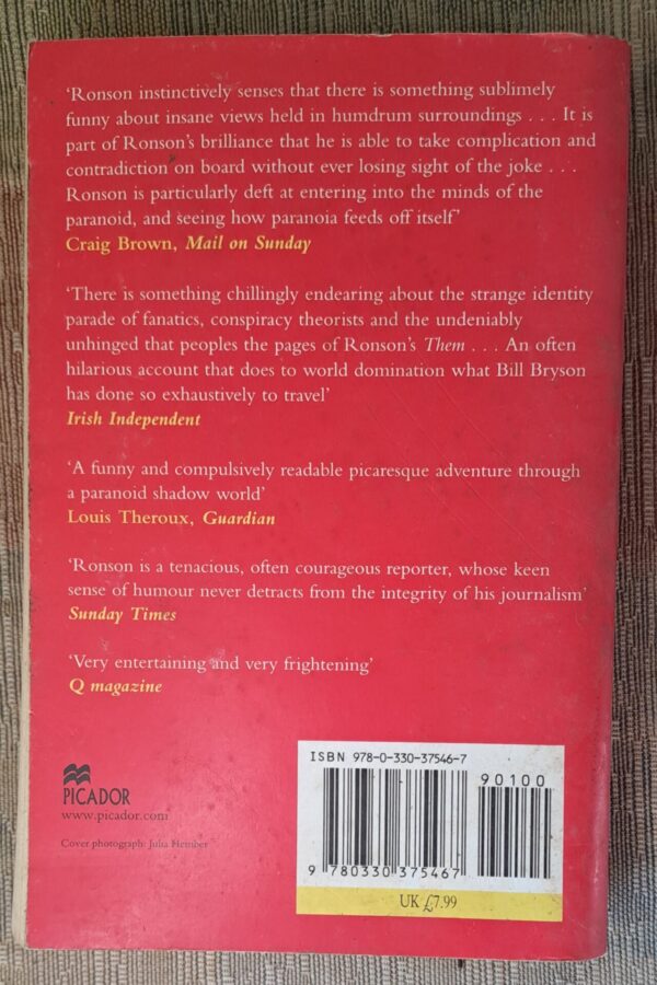 20251022_164221 Them: Adventures With Extremists – Jon Ronson secondhand book