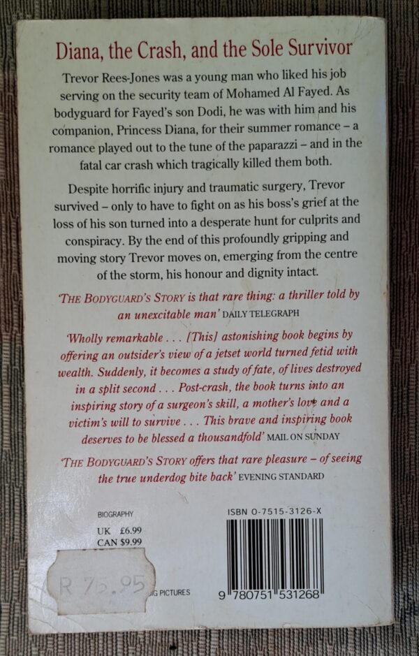 20251022_164237 The Bodyguard’s Story – Trevor Rees-Jones secondhand book