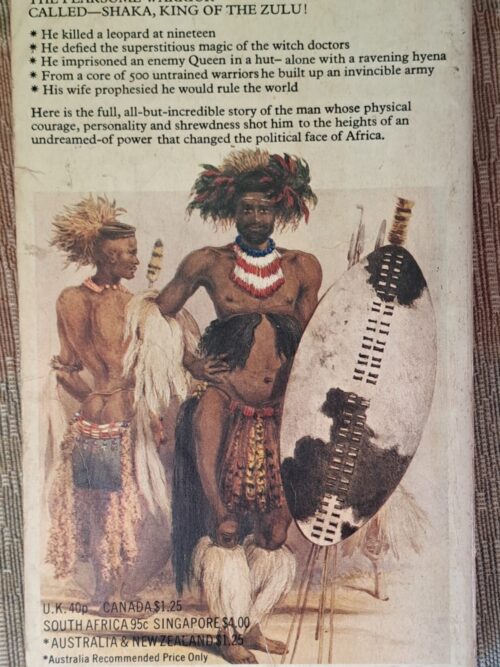 Shaka Zulu – E. A. Ritter secondhand book