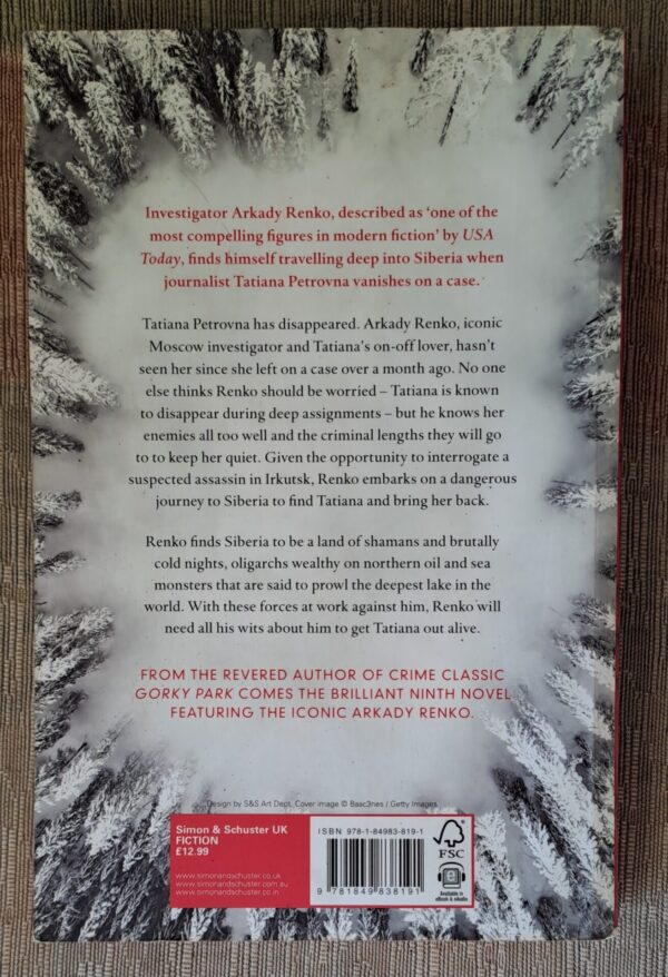 The Siberian Dilemma – Martin Cruz Smith secondhand book