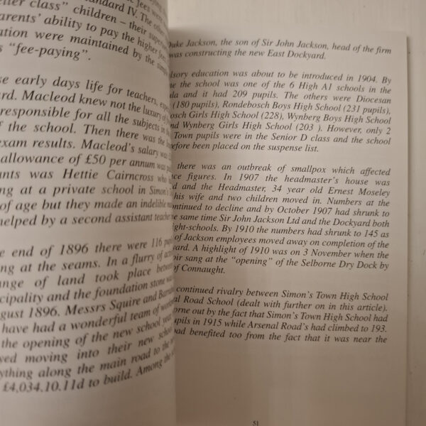 Simon’s Town Its History – The Simon’s Town Historical Society secondhand book