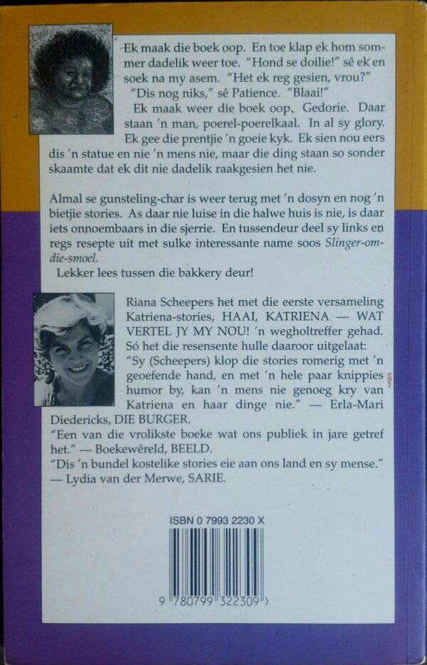 Nou Lieg Jy Mos, Katriena! – Riana Scheepers secondhand book