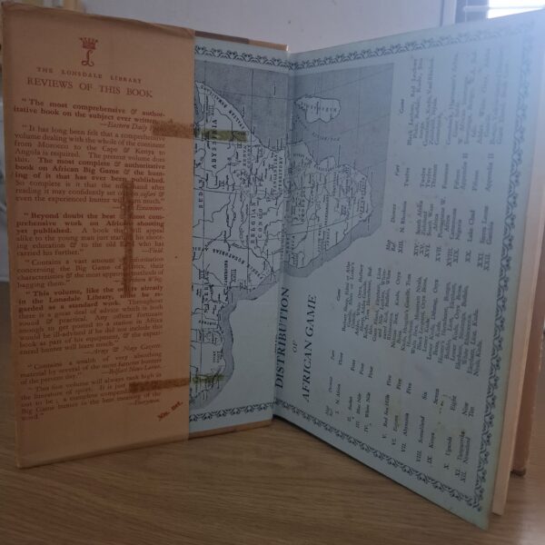 Big Game Shooting In Africa – Major H. C. Maydon secondhand book