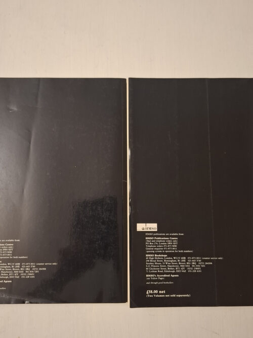 The Public Inquiry Into The Piper Alpha Disaster, Volume 1 & 2 – Lord W. Douglas Cullen secondhand book
