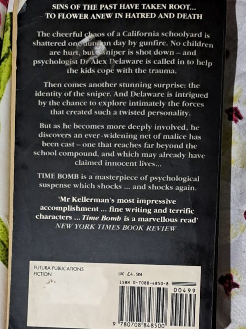 Time Bomb – Jonathan Kellerman secondhand book