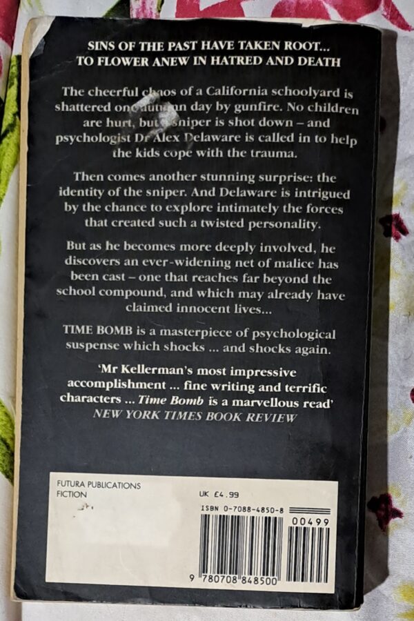 Time Bomb – Jonathan Kellerman secondhand book