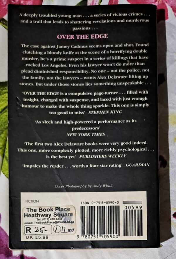 Over The Edge – Jonathan Kellerman secondhand book