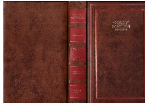 An Account Of A Voyage To New South Wales — George Barrington secondhand book