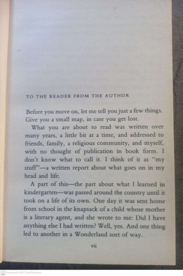 All I Really Need To Know I Learned In Kindergarten – Robert Fulghum secondhand book