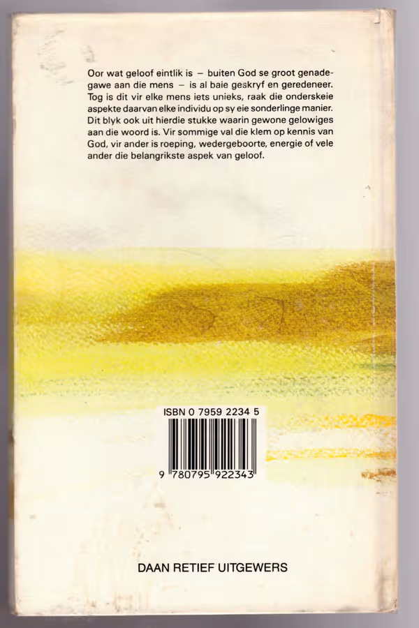 Aspekte Van Geloof — A.J.B. Rawlings secondhand book