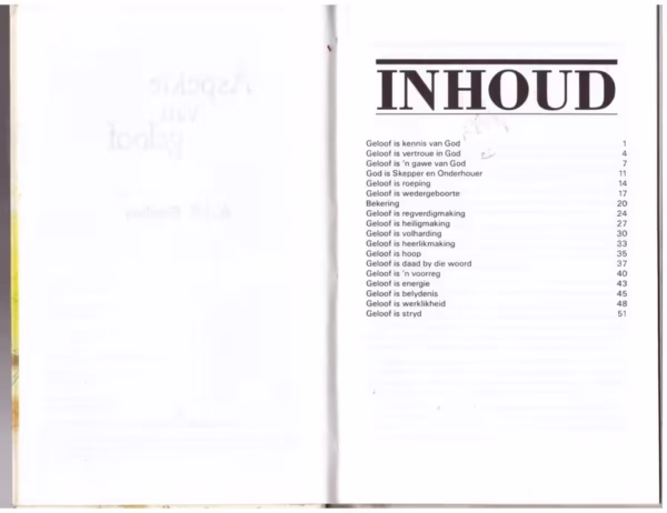 Aspekte Van Geloof — A.J.B. Rawlings secondhand book