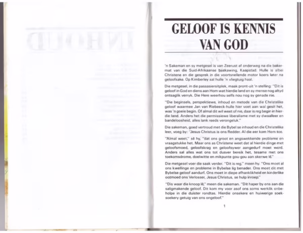 Aspekte Van Geloof — A.J.B. Rawlings secondhand book