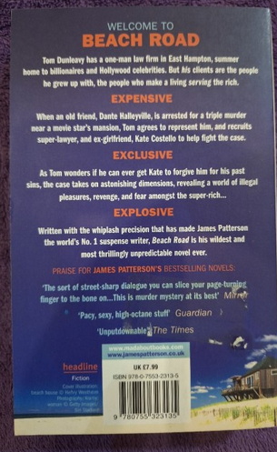 Beach Road – James Patterson, Peter De Jonge secondhand book