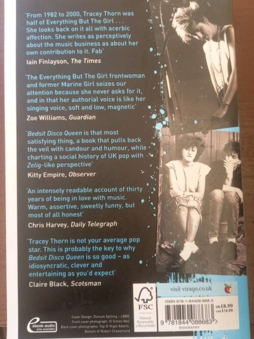 Bedsit Disco Queen – Tracey Thorn secondhand book
