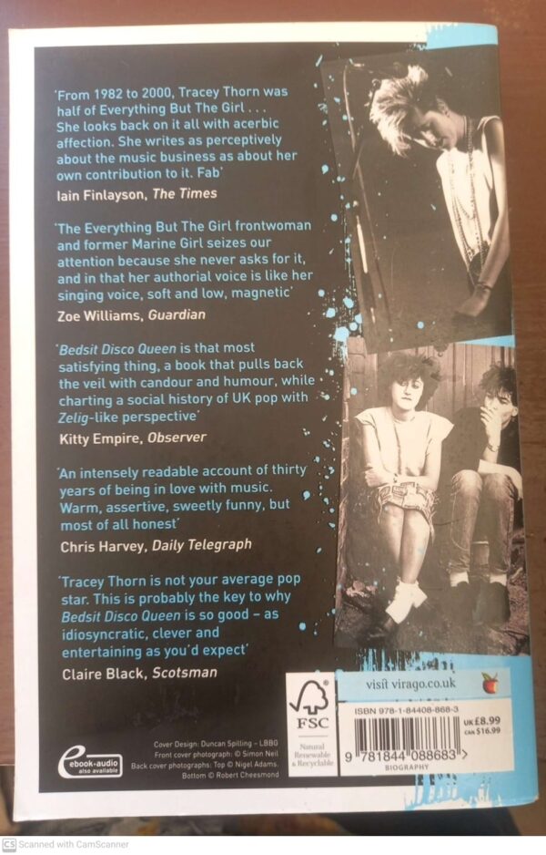 Bedsit Disco Queen – Tracey Thorn secondhand book