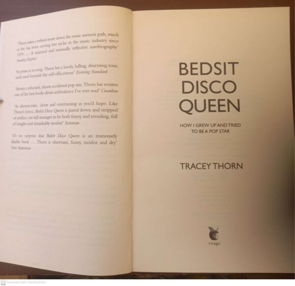 Bedsit Disco Queen – Tracey Thorn secondhand book