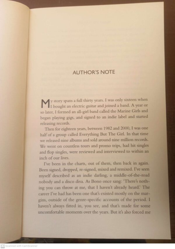 Bedsit Disco Queen – Tracey Thorn secondhand book