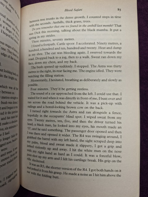 Blood Safari – Deon Meyer secondhand book