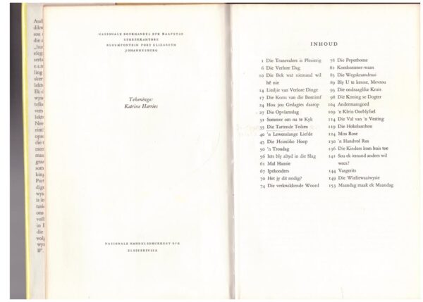 Die Blye Dae — Audrey Blignault secondhand book