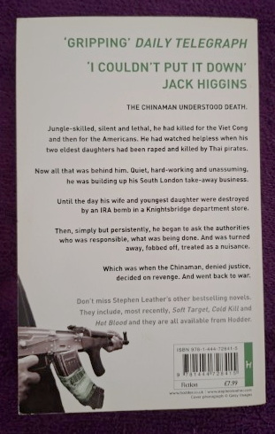 The Chinaman – Stephen Leather secondhand book