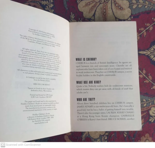 Class A — Robert Muchamore secondhand book