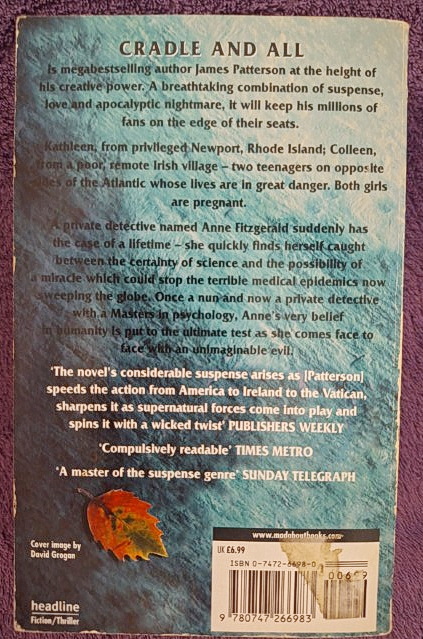 Cradle And All – James Patterson secondhand book