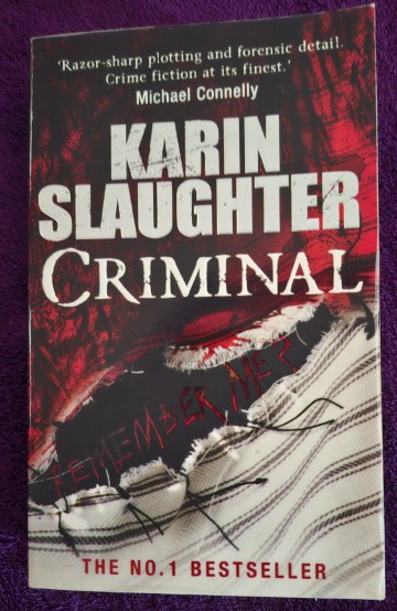 Criminal – Karin Slaughter secondhand book
