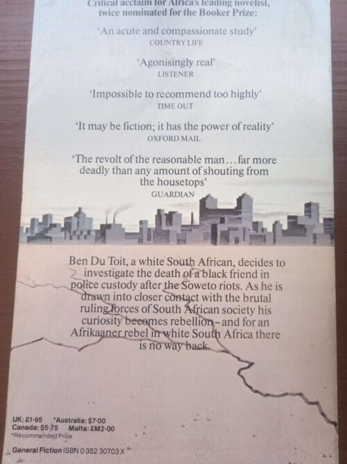 A Dry White Season – André Brink secondhand book