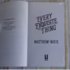 Every Exquisite Thing — Matthew Quick secondhand book