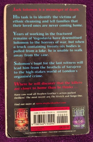 The Eyewitness – Stephen Leather secondhand book