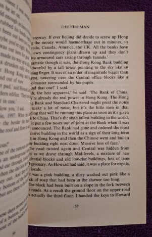 The Fireman – Stephen Leather secondhand book