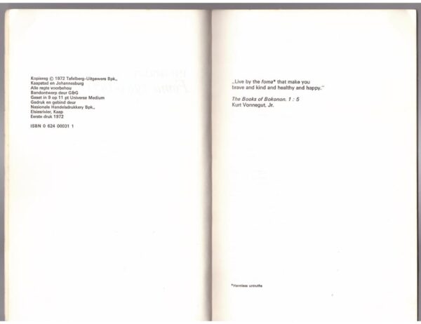 Foma 1963-1971 – P. H. Roodt secondhand book