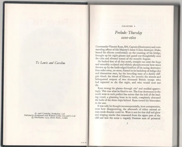 Force 10 from Navarone4 Force 10 from Navarone – Alistair MacLean secondhand book