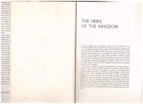 Heirs of the Kingdom5 The Heirs Of The Kingdom — Zoé Oldenbourg secondhand book