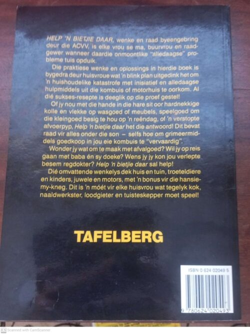 Help ‘n Bietjie Daar: 2000 Wenke Vir Die Huis – ACVV secondhand book