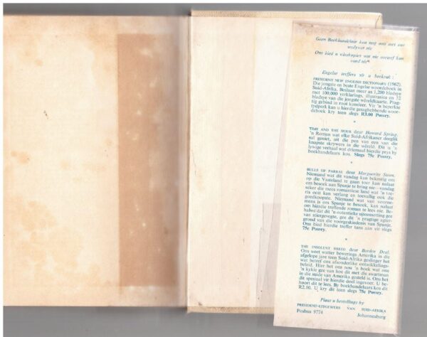 Herfsblare In Die Wind — Emily Pieterse secondhand book