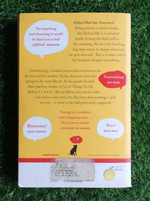 When Mr Dog Bites – Brian Conaghan secondhand book