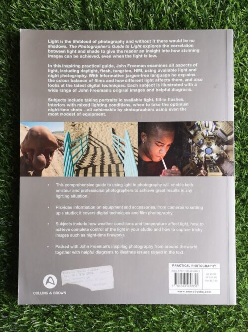 The Photographer’s Guide to Light – John Freeman secondhand book