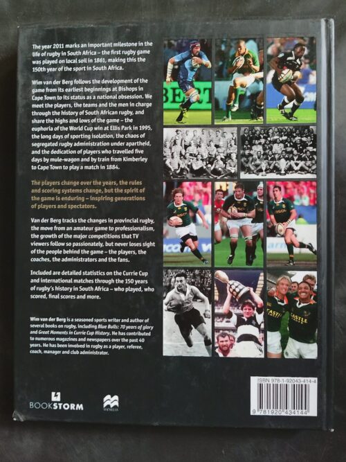 150 Years Of South African Rugby – Wim Van Der Berg secondhand book