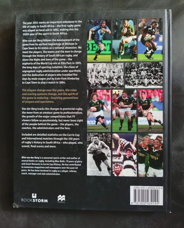 IMG_20250923_133315 150 Years Of South African Rugby – Wim Van Der Berg secondhand book