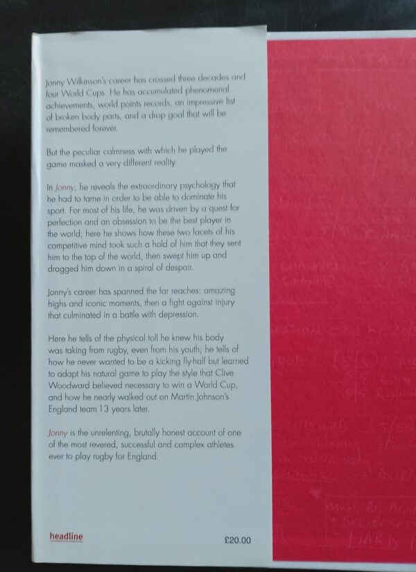 IMG_20251013_140853 Jonny: My Autobiography – Jonny Wilkinson secondhand book
