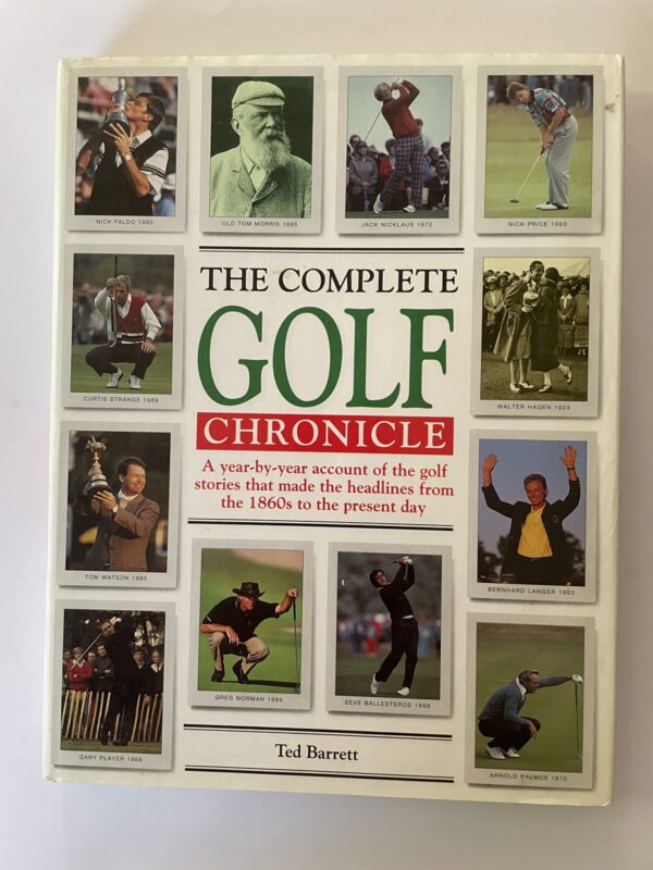 The Complete Golf Chronicles – Ted Barrett secondhand book