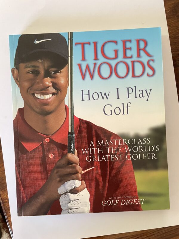 How I Play Golf – Tiger Woods secondhand book