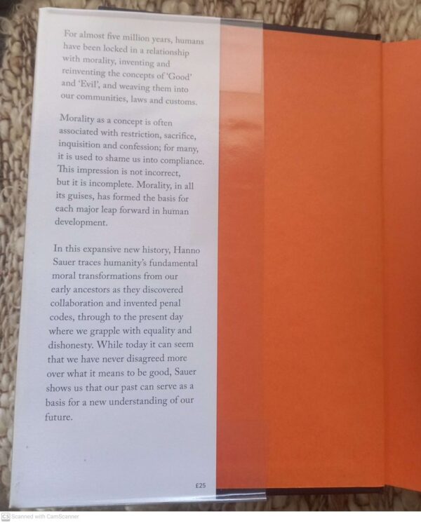 The Invention Of Good And Evil — Hanno Sauer secondhand book