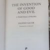 The Invention Of Good And Evil — Hanno Sauer secondhand book