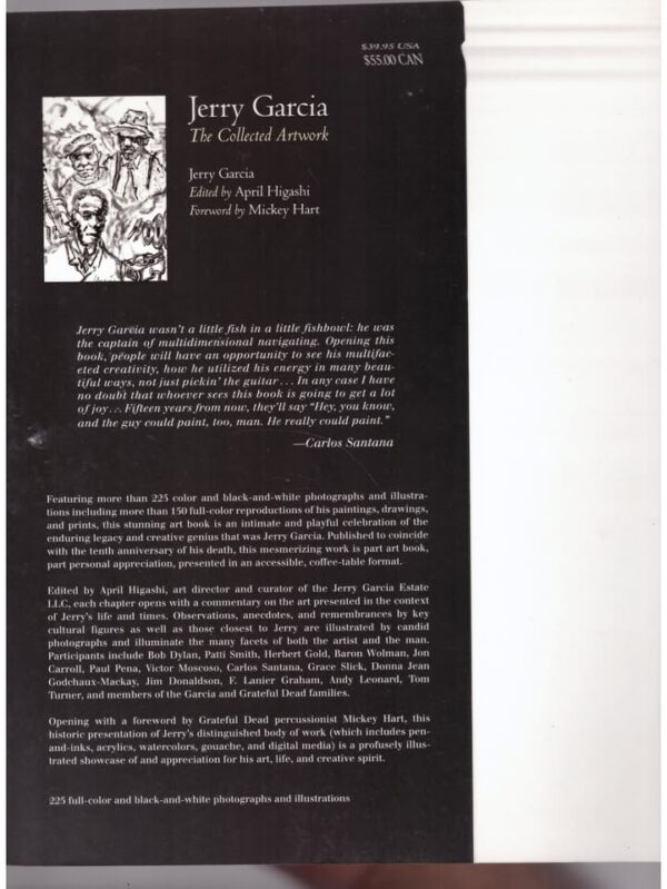 Jerry Garcia: The Collected Artwork — April Higashi secondhand book