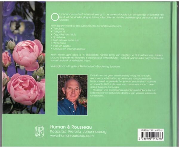 Keith Kirsten gee raad2 Keith Kirsten Gee Raad: Antwoorde Op Al Jou Tuinvrae secondhand book