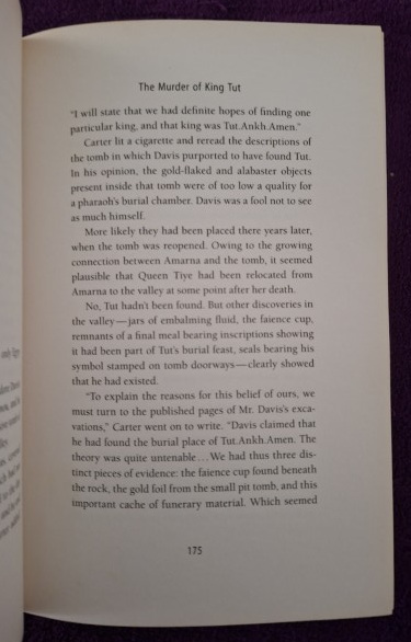 The Murder Of King Tut – James Patterson, Martin Dugard secondhand book